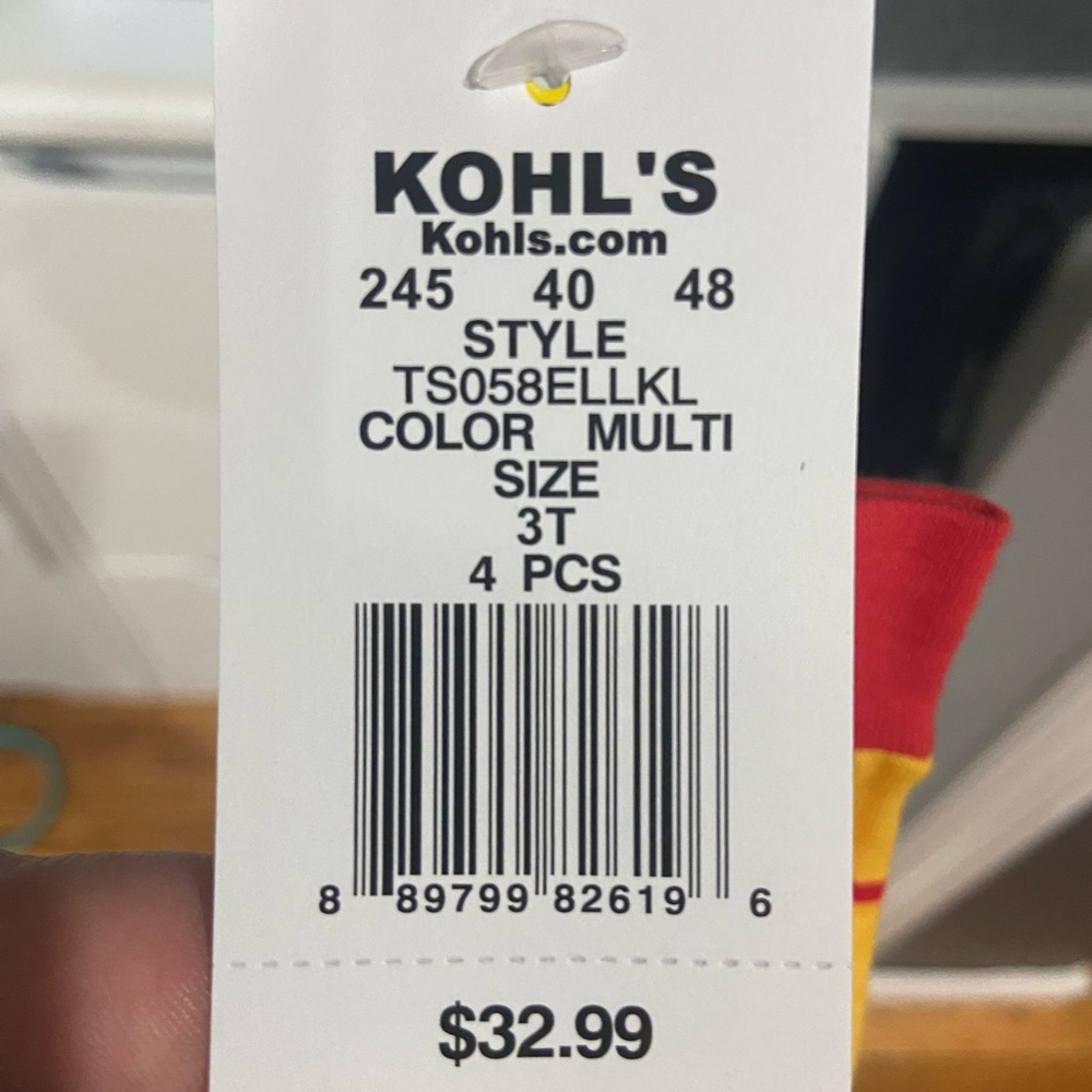 Kohl's Multi-Color Pajama Set - Picture 2 of 2